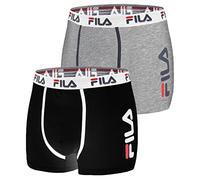 Fila Herren Boxer FI/1BC/FU5040X2 Boxershorts, Ng, S