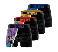 Freegun Herren-Boxershorts, eng anliegend, 4 Stück, Violett 14, XXL
