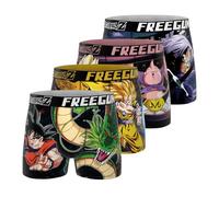 Boxershorts Herren, Unterhosen Männer Dragon Ball Z, 4er-Pack, Grün 15 (XL)