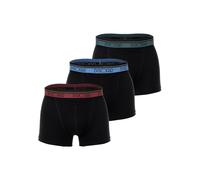 Boxershorts HOM "Boxershort Boxer Briefs HO1 3P - Tiago 2 3er Pack", Herren, Gr. L, schwarz, Obermaterial: 95% Baumwolle CO. 5% Elasthan EL., Unterhosen (79929324-L) schwarz