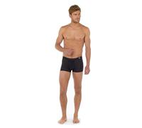 Boxershorts HOM "H-Fresh", Herren, Gr. M, schwarz, Obermaterial: 83% Polyamid, 17% Elasthan. Futter: 95% Baumwolle, 5% Elasthan, unifarben, bequem, Unterhosen, bequem, weich, eng, elastisch, atmungsak