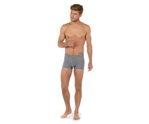 Boxershorts HOM "H-Fresh", Herren, Gr. XXL, grau, Obermaterial: 83% Polyamid, 17% Elasthan. Futter: 95% Baumwolle, 5% Elasthan, unifarben, bequem, Unterhosen, bequem, weich, eng, elastisch, atmungsakt