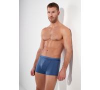 Boxershorts HOM "HO1", Herren, Gr. XL, blau (jeans blau), Obermaterial: 65% Baumwolle, 22% Modal, 13% Elasthan, unifarben, bequem, Unterhosen, bequem, weich, eng, elastisch, basic, breiter Bund, Baumw