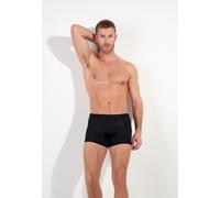 Boxershorts HOM "Supersoft", Herren, Gr. L, schwarz, Obermaterial: 73% Polyamid, 27% Elasthan. Futter: 95% Baumwolle, 5% Elasthan, Unterhosen, ultraweich, atmungsaktiv, elastisch, ohne Eingriff, Micro