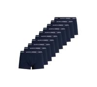 JACK & JONES Herren Jacsolid Trunks 10 Packs Boxershorts, Navy Blazer/Detail:Navy Blazer - Navy Blazer - Navy Blazer - Navy Blazer - Navy Blazer - Navy Blazer - Navy B,L