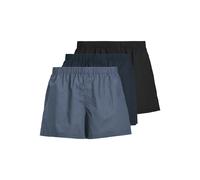 JACK & JONES Herren Jacmilano Woven Boxers 3 Pack Noos, Vintage Indigo, x_l (3er Pack)