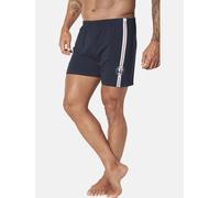 Boxershorts JAN VANDERSTORM "Boxershorts SIGOWIN", Herren, Gr. 3XL, blau (dunkelblau), Obermaterial: 95% Baumwolle CO. 5% Elasthan EL., Unterhosen (31254729-XXXL) dunkelblau