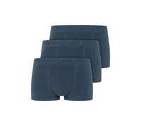 Boxershorts JOCKEY "Boxershort Everyday Seamfree Trunk 3P 3er Pack", Herren, Gr. S, blau, Obermaterial: 78% Viskose CV. 18% Polyamid PA. 4% Elasthan EL., Unterhosen (38611941-S) blau