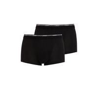 Boxershorts JOCKEY "Boxershort Modern Classic Short Trunk 2P 2er Pack", Herren, Gr. M, schwarz, Obermaterial: 100% Baumwolle CO., Unterhosen (95523854-M) schwarz