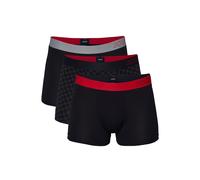 Boxershorts JOOP "Boxershort Everyday Boxer Briefs 3er Pack", Herren, Gr. M, schwarz, Obermaterial: 95% Baumwolle CO. 5% Elasthan EL., Unterhosen (62325719-M) schwarz