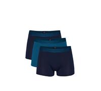 Boxershorts JOOP "Everyday", Herren, Gr. XL, blau (schwarz sapphire), Single Jersey, Obermaterial: 95% Baumwolle, 5% Elasthan, körpernah, Unterhosen, ohne Eingriff, mit Logobund (12015808-XL) schwarz