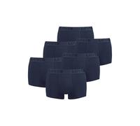 Boxershorts LEVI'S "Boxershort 6er Pack", Herren, Gr. S, blau (navy), Obermaterial: 95% Baumwolle CO. 5% Elasthan EL., Unterhosen (46261364-S) navy