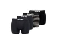 Boxershorts LEVI'S Gr. XL, schwarz-weiß (black, white) Herren Unterhosen (92005706-XL) black, white