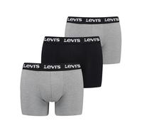 Levi's® Trunks 3er-Pack mit Label-Bund Mittelgrau Größe M