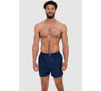 Boxershorts LOUSY LIVIN "3Pack Boxershorts Plain 3 Pack", Herren, Gr. M, blau, 100% Baumwolle, Unterhosen, 3er-Pack mit lockerem Schnitt (29783855-M) blau