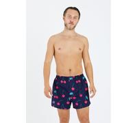 Boxershorts LOUSY LIVIN "Cherry & Berry", Herren, Gr. M, lila, 100% Baumwolle, Unterhosen, im 2er-Pack mit buntem Design (23206259-M) lila