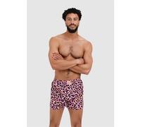 Boxershorts LOUSY LIVIN "Leroy", Herren, Gr. M, braun, 100% Baumwolle, Unterhosen, im angesagten Leo-Design (41506437-M) braun