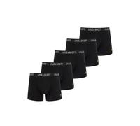 Boxershorts LYLE & SCOTT "Boxershort Miller 5er Pack", Damen, Gr. L, schwarz, Obermaterial: 95% Baumwolle CO. 5% Elasthan EL., Unterhosen (52376904-L) schwarz