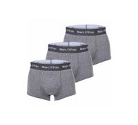 Boxershorts MARC O'POLO "Boxershort 3-PACK TRUNK 3er Pack", Herren, Gr. M, grau, Obermaterial: 95% Baumwolle CO(Bio). 5% Elasthan EL., Unterhosen (52487836-M) grau