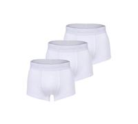 Boxershorts MARC O'POLO "Boxershort 3-PACK TRUNK 3er Pack", Herren, Gr. XL, weiß, Obermaterial: 95% Baumwolle CO(Bio). 5% Elasthan EL., Unterhosen (42531139-XL) weiß