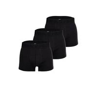 Boxershorts MARC O'POLO "Boxershort MEN¿S TRUNK 3P 3er Pack", Herren, Gr. L, schwarz, Obermaterial: 95% Baumwolle CO. 5% Elasthan EL., Unterhosen (89583724-L) schwarz