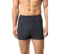 Boxershorts MEY, Herren, Gr. 5, schwarz, Single Jersey, Obermaterial: 94% Baumwolle, 6% Elasthan, Unterhosen (95658646-5) schwarz