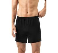 Boxershorts MEY, Herren, Gr. 6, schwarz, Single Jersey, Obermaterial: 57% Baumwolle, 38% Polyester, 5% Elasthan, Unterhosen (60327819-6) schwarz