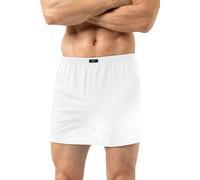 Boxershorts MEY, Herren, Gr. 7, weiß, Single Jersey, Obermaterial: 57% Baumwolle, 38% Polyester, 5% Elasthan, Unterhosen (83894308-7) weiß