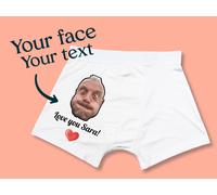 Boxershorts mit Foto & Text