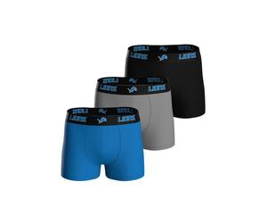 Boxershorts NFL "Boxershort NFL 3pk Boxers 3er Pack", Herren, Gr. M, bunt (detroit lions), Obermaterial: 95% Baumwolle CO. 5% Elasthan EL., Unterhosen (32260132-M) detroit lions