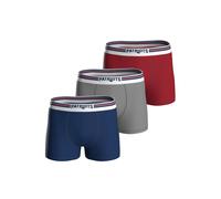 NFL Herren Patriots 3pk Boxers, Navy-Grey-red, XL EU