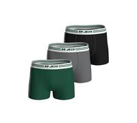 Boxershorts NFL "Boxershort NFL 3pk Boxers 3er Pack", Herren, Gr. XL, bunt (new york jets), Obermaterial: 95% Baumwolle CO. 5% Elasthan EL., Unterhosen (28868834-XL) new york jets