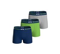 Boxershorts NFL "Boxershort NFL 3pk Boxers 3er Pack", Herren, Gr. XXL, bunt (seattle seahawks), Obermaterial: 95% Baumwolle CO. 5% Elasthan EL., Unterhosen (41614530-XXL) seattle seahawks