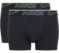 Boxershorts NIKE UNDERWEAR "Nike Trunk 2PK", Herren, Gr. L (50), 2 Stk., schwarz (schwarz, schwarz), Obermaterial: 95% Baumwolle, 5% Elasthan, unifarben, Unterhosen (96679804-L) schwarz, schwarz