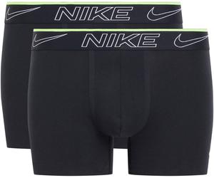 Boxershorts NIKE UNDERWEAR "Nike Trunk 2PK", Herren, Gr. XL (52), 2 Stk., schwarz (schwarz, schwarz), Obermaterial: 95% Baumwolle, 5% Elasthan, unifarben, Unterhosen (96679804-XL) schwarz, schwarz