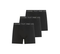 Boxershorts PME LEGEND, Herren, Gr. XL, schwarz, Jersey, Obermaterial: 95% Baumwolle, 5% Elasthan, körpernah, Unterhosen, Körpernahe Passform, normale Leibhöhe (41575222-XL) schwarz