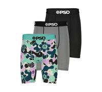 Boxershorts PSD "3 PACK - HIDDEN DAYZEES Herren", Herren, Gr. XL, bunt (multi), 90% POLYESTER, 10% ELASTHAN, Unterhosen (31877607-XL) multi