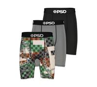 Boxershorts PSD "3 PACK - PSD ARMY Herren", Herren, Gr. XL, multi, 90% POLYESTER, 10% ELASTHAN, Unterhosen (76100168-XL) multi