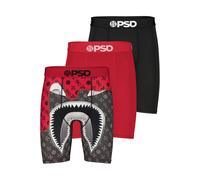 Boxershorts PSD "3 PACK - WF LUX DRIP Herren", Herren, Gr. XL, multi, 90% Polyester, 10% Elasthan, Unterhosen (84774441-XL) multi