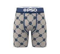 Boxershorts PSD "EMBLEM CLASSIC Herren", Herren, Gr. XL, beige (multi), 88% Polyester, 12% Elasthan, Unterhosen (16587632-XL) multi
