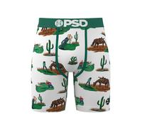 Boxershorts PSD "HOOEY COWBOY GOLF Herren", Herren, Gr. XL, multi, 88% Polyester, 12% Elasthan, Unterhosen (84735540-XL) multi