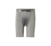 Boxershorts PSD "PSD GUN METAL SLD", Herren, Gr. M, 1 Stk., gray, 88% Polyester, 12% Elasthan, Unterhosen (44925340-M) gray