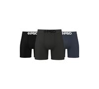 Boxershorts PSD "PSD STEALTH SLD 3PK 5I", Herren, Gr. XXL, 1 Stk., schwarz (multi), 88% Polyester, 12% Elasthan, Unterhosen (50258754-XXL) multi