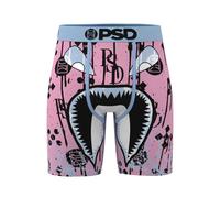 Boxershorts PSD "PSD WF SCOOP", Herren, Gr. XL, 1 Stk., rosa (multicolor), 88% Baumwolle, 12% Elasthan, Unterhosen (54821017-XL) multicolor