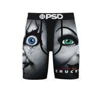 Boxershorts PSD UNDERWEAR "CHUCKYS BRIDE. Herren", Herren, Gr. L, multi, 88% Polyester, 12% Elasthan, Unterhosen (41841231-L) multi