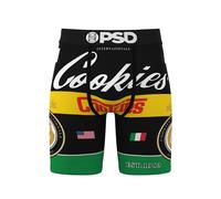 Boxershorts PSD UNDERWEAR "COOKIES LAKE COMO Herren", Herren, Gr. M, multi, 88% Polyester, 12% Elasthan, Unterhosen (77289016-M) multi