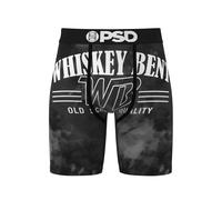 Boxershorts PSD UNDERWEAR "WHISKEY OLD SCHOOL Herren", Herren, Gr. M, multi, 88% Polyester, 12% Elasthan, Unterhosen (33101959-M) multi