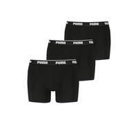 Boxershorts PUMA "Boxershort Boxer 3P 3er Pack", Herren, Gr. XXL, schwarz, Obermaterial: 95% Baumwolle CO. 5% Elasthan EL., Unterhosen (79567920-XXL) schwarz