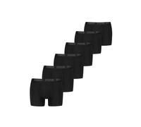 Boxershorts PUMA "Boxershort PUMA BASIC BOXER 6P ECOM 6er Pack", Herren, Gr. M, schwarz, Obermaterial: 95% Baumwolle CO. 5% Elasthan EL., Unterhosen (11021867-M) schwarz