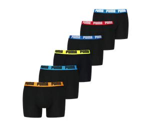 Boxershorts PUMA "PUMA MEN EVERYDAY BOXER", Herren, Gr. M, bunt, Single Jersey, Obermaterial: 95% Baumwolle, 5% Elasthan, eng, Unterhosen, Elastischer Logobund, Stretchmaterial, ohne Eingriff (6115576